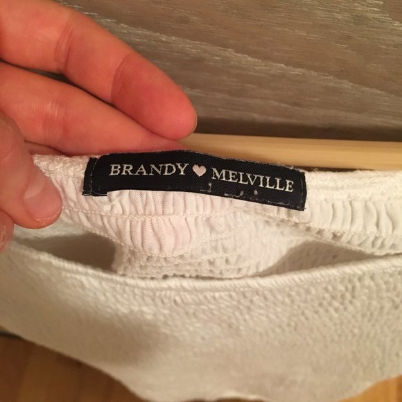 White Charlene off shoulder top - Picture 3 of 4